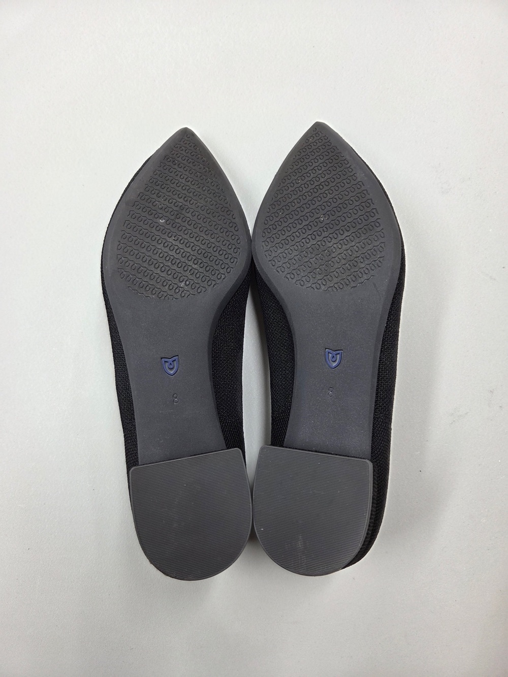 NWOB ROTHY’S The High Point Block Heel Women’s Size 8 Black 8000 - Picture 9 of 11